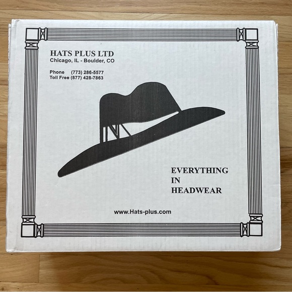 Beaver Brand Size 7 and 5/8 (61) Fur Felt Hat - Picture 8 of 8